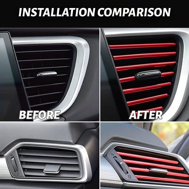 Auto AC Vent Decorative Strip（10pcs）