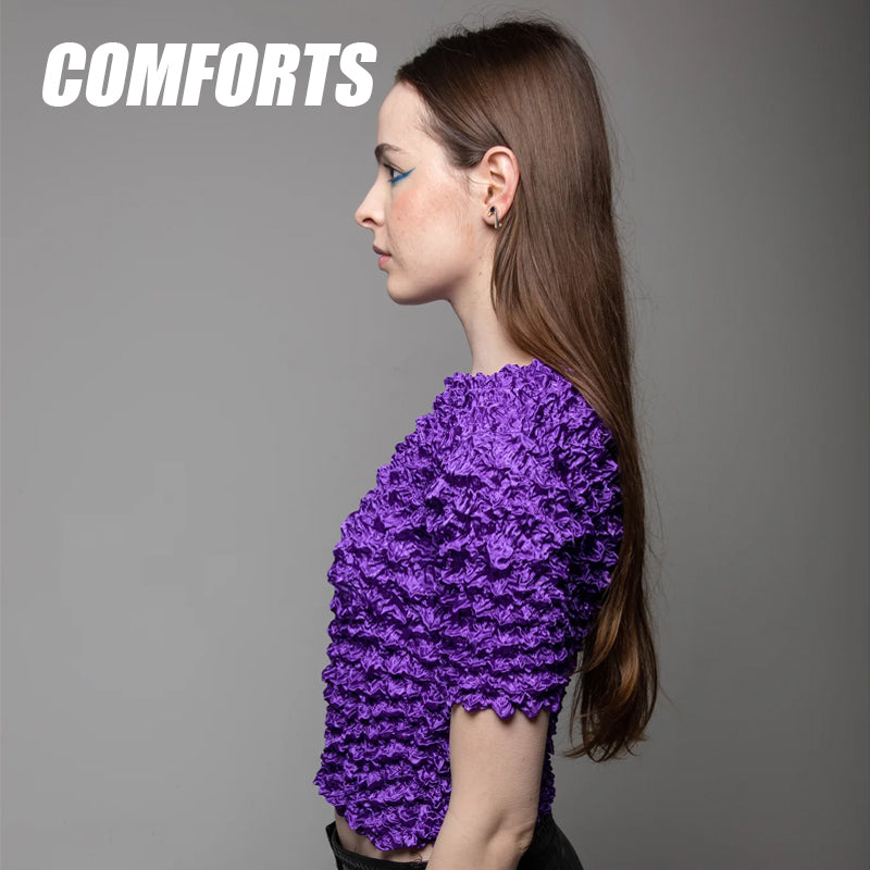 Variety Of Magic Crumpled Bubble Shirt