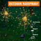 Led Solar Ground Fireworks Light String