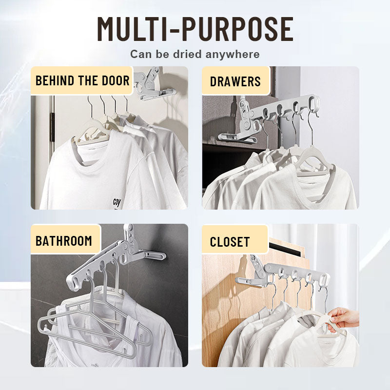 Multifunctional Five-Hole Clothes Rack