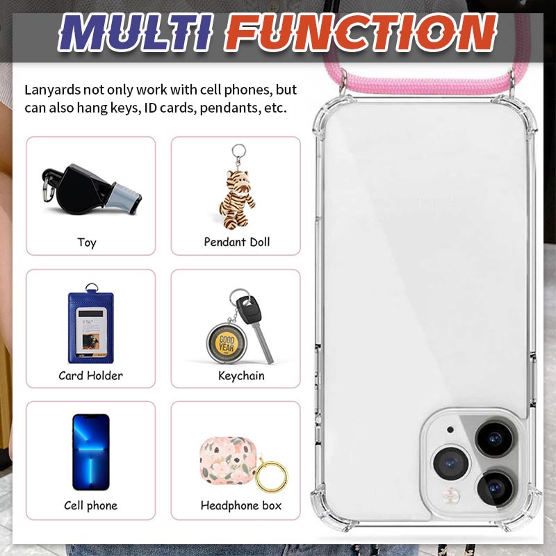 Crossbody Phone Case With Lanyard