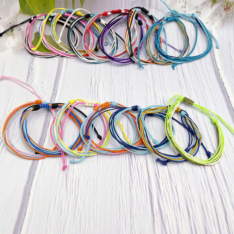 Wax Thread Handwoven Bracelet