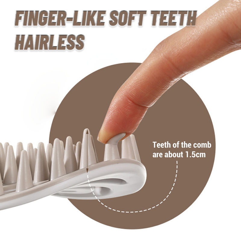 Wet And Dry Use Hollow Massage Comb