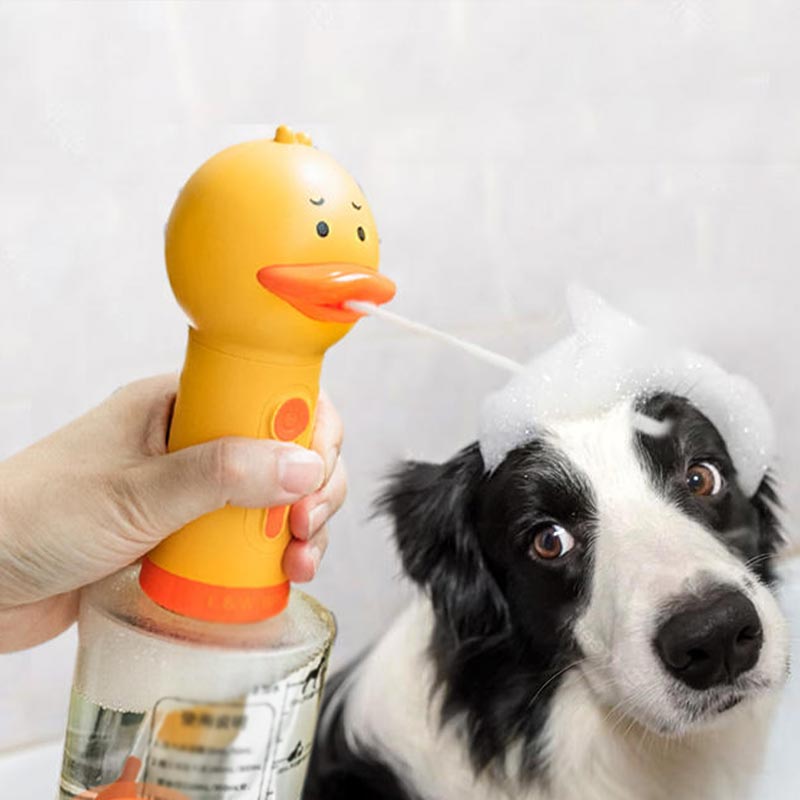 Pet Bath Cleaning Electric Foam Dispenser