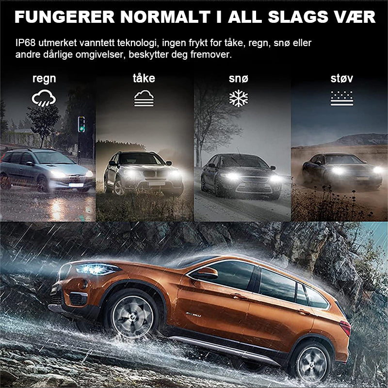 Bil LED frontlykter/Car Led Headlights