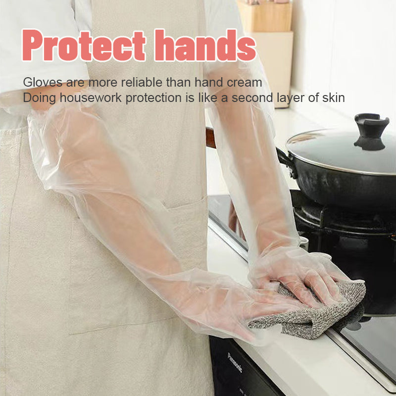 Disposable Extra Long Thickened Housework Gloves