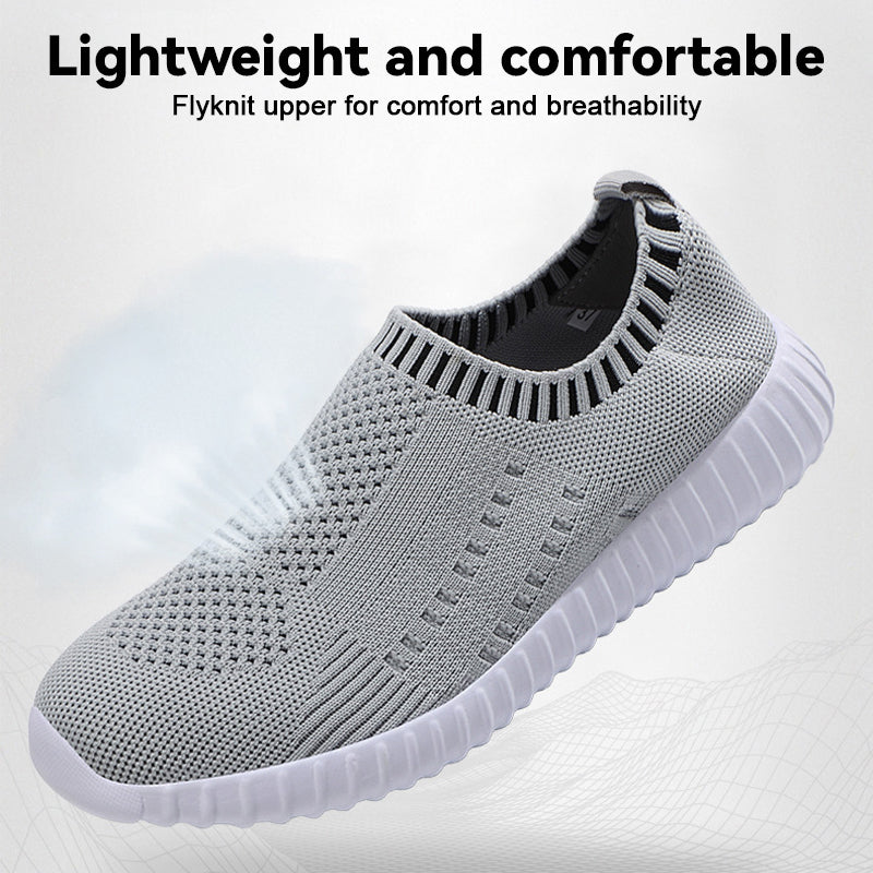 Breathable Mesh Work Slip-on Sneakers