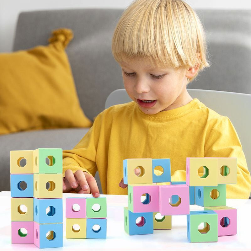 Ghost Rubik's Cube Geometric Building Blocks