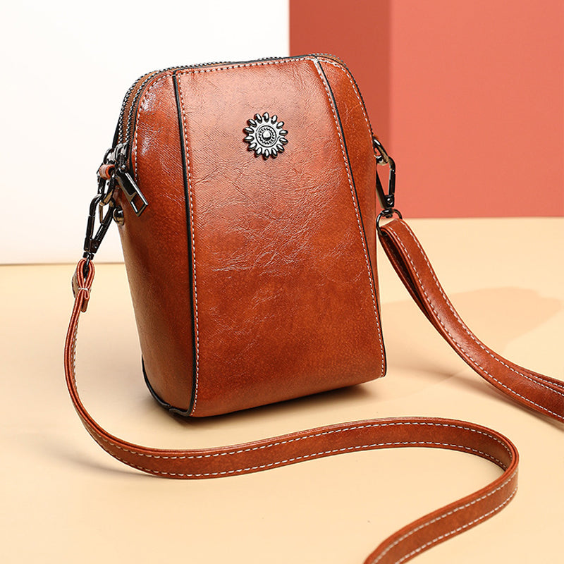 👜RETRO All-Match Vertical Cellphone Bag