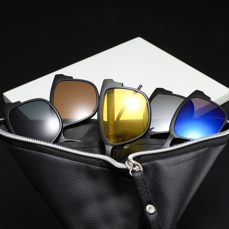 5 In 1 Magnetic Sleeve Sunglasses