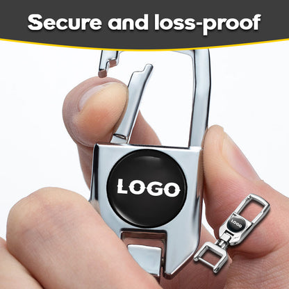 Metal Business Car Keychain