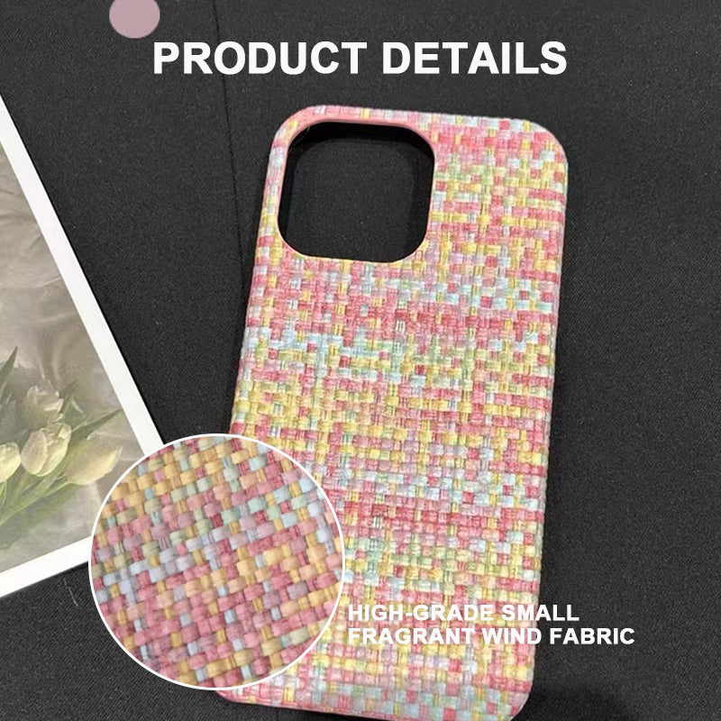 Woven Fabric Style Mobile Phone Case