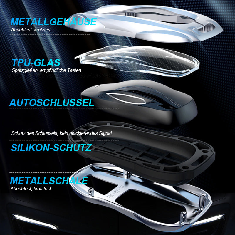 Für Tesla Model 3/Y/S-Auto-Metall-Sportwagen-Schlüsseletui