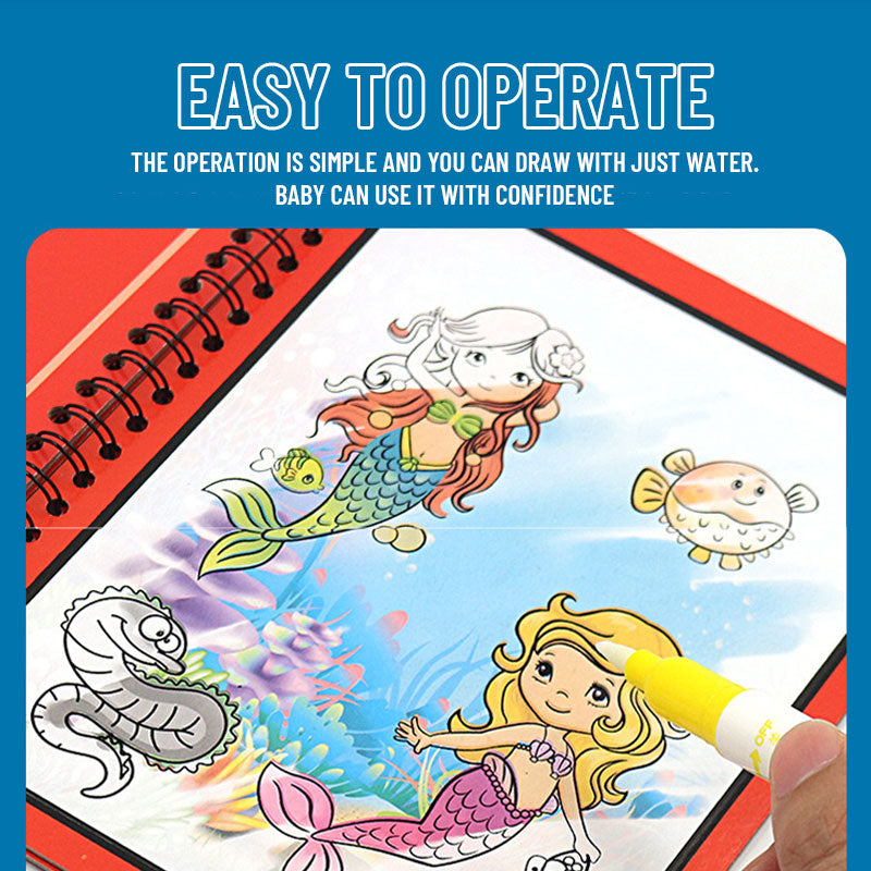 Magical Magic Doodle Water Painting Book