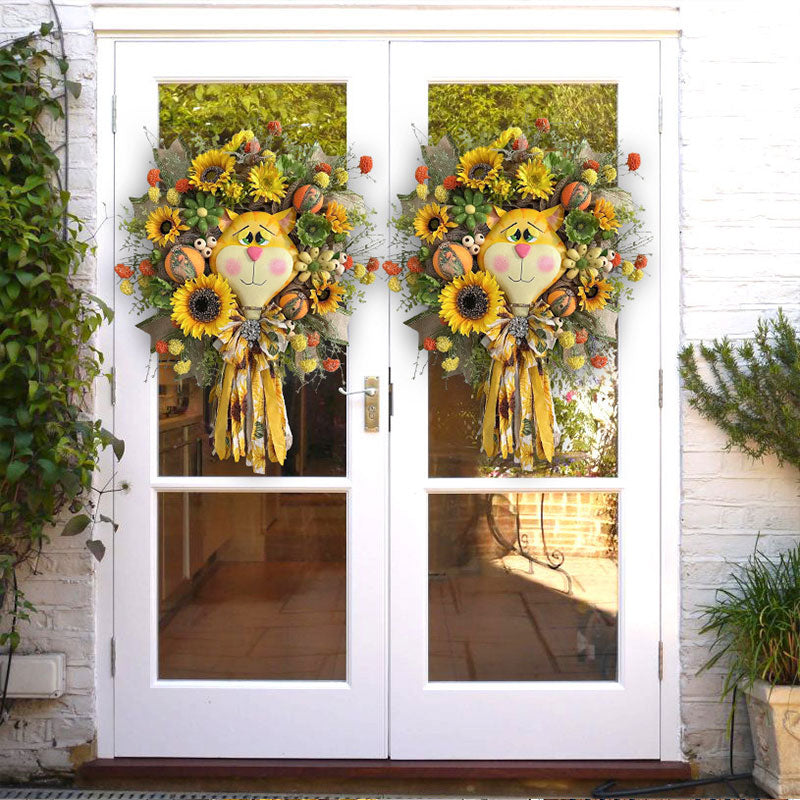 Cute Cat Door Decoration