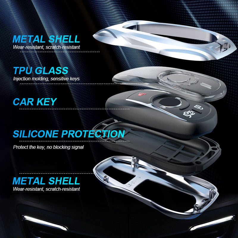For Buick Car Metal Sports Car Key Case