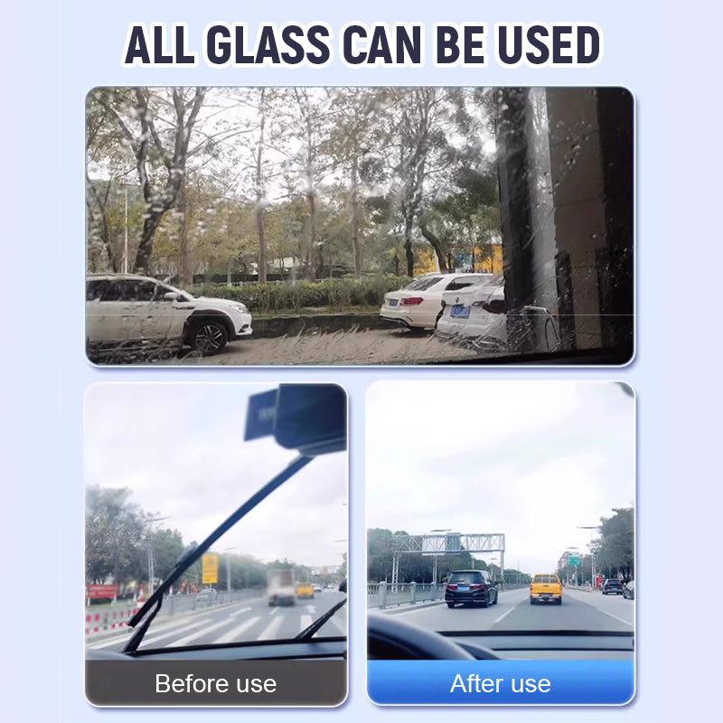 Car Glass Oil Film Cleaning Brush