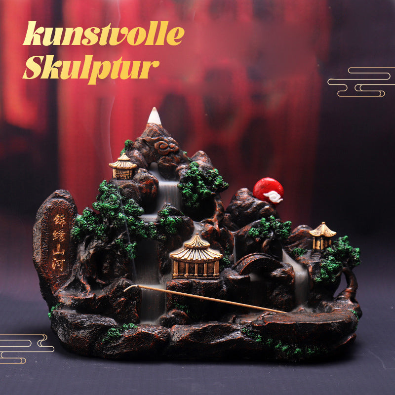 Kreative Weihrauchbrenner-Ornamente aus Kunstharz/Backflow incense burner