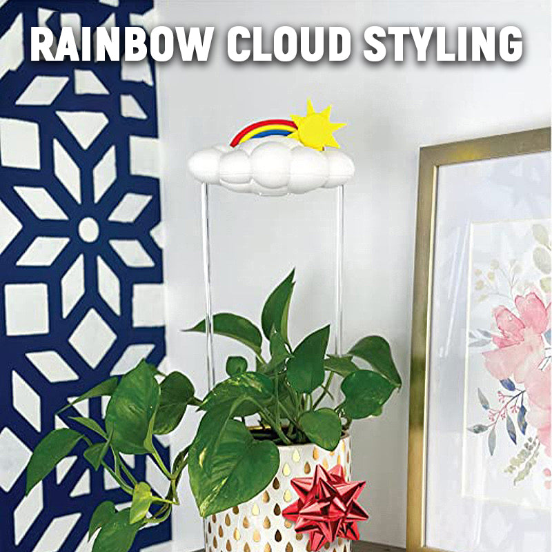 Clouds Rainbow Plants Irrigation Garden Decoration