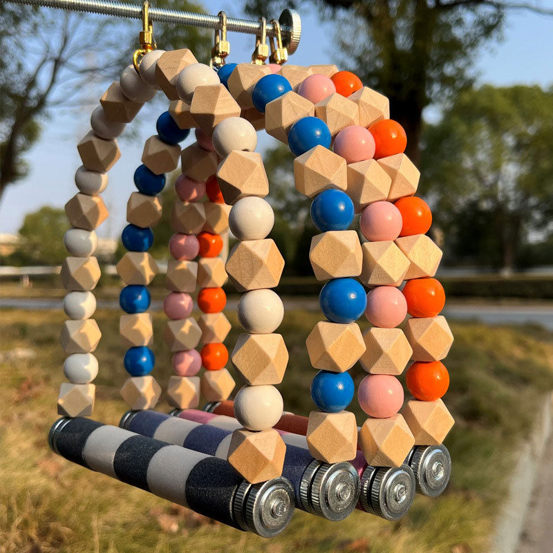 Parrot Chewing Standing Hanging Swing Toy