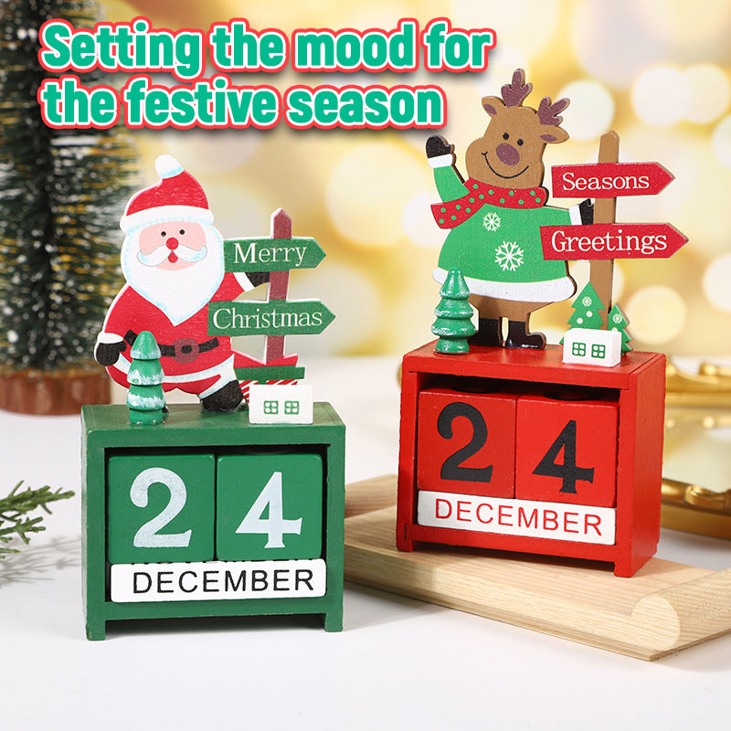 Christmas Calendar Countdown Ornaments