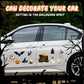 Halloween Car Stickers Magnetic