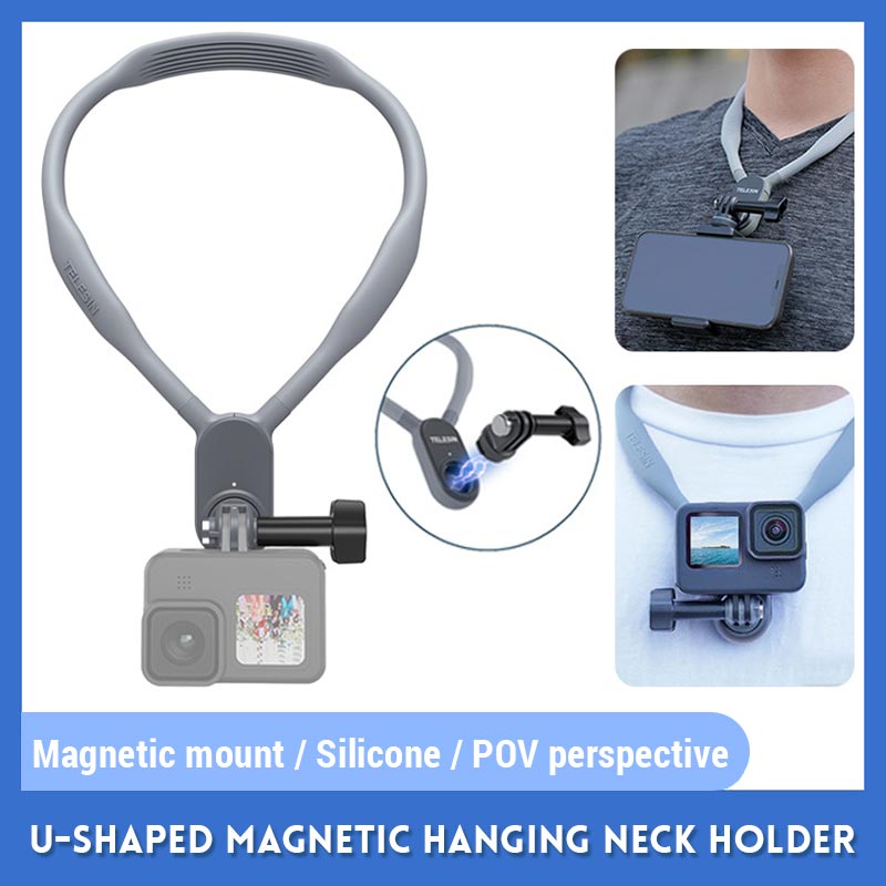 U-shape Neck Holder Mount for Sports Camera