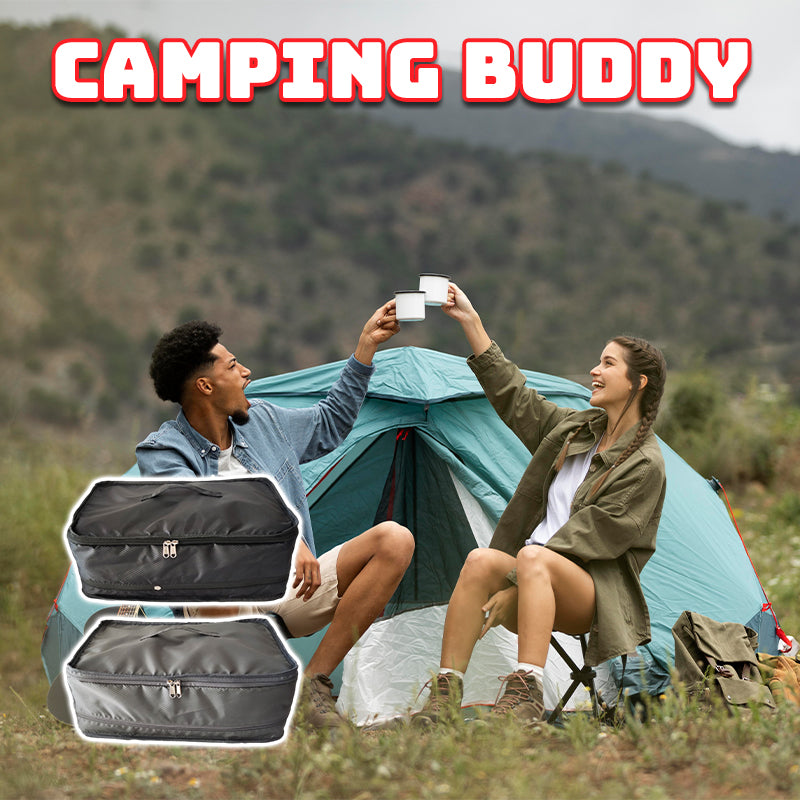 Foldable Three-Layer Hanging Bag Storage Bag