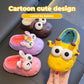 Cute Cartoon Animal Children's Cotton Slippers