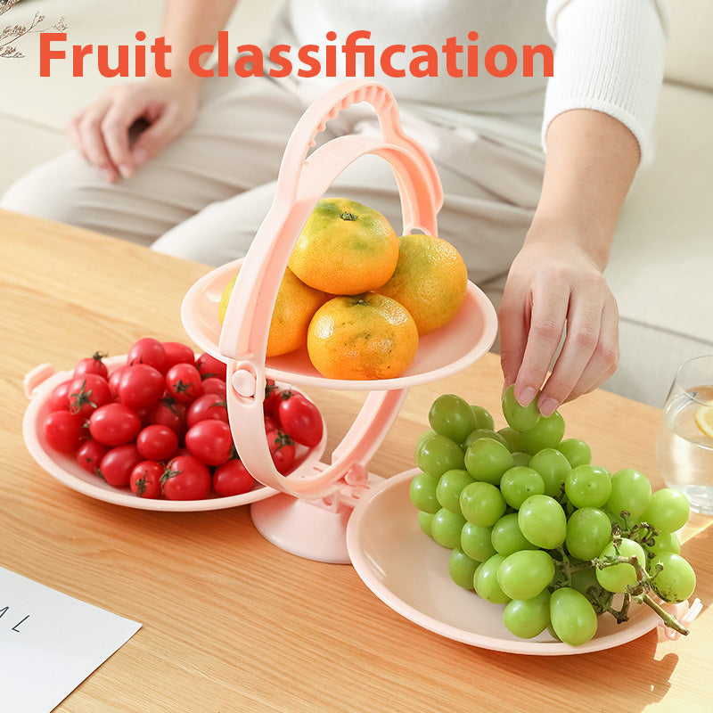 Folding Smiley Fruit Plate