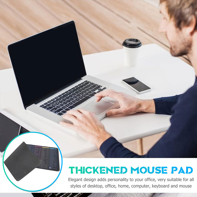 Non-Slip Shortcut Key Mouse Pad