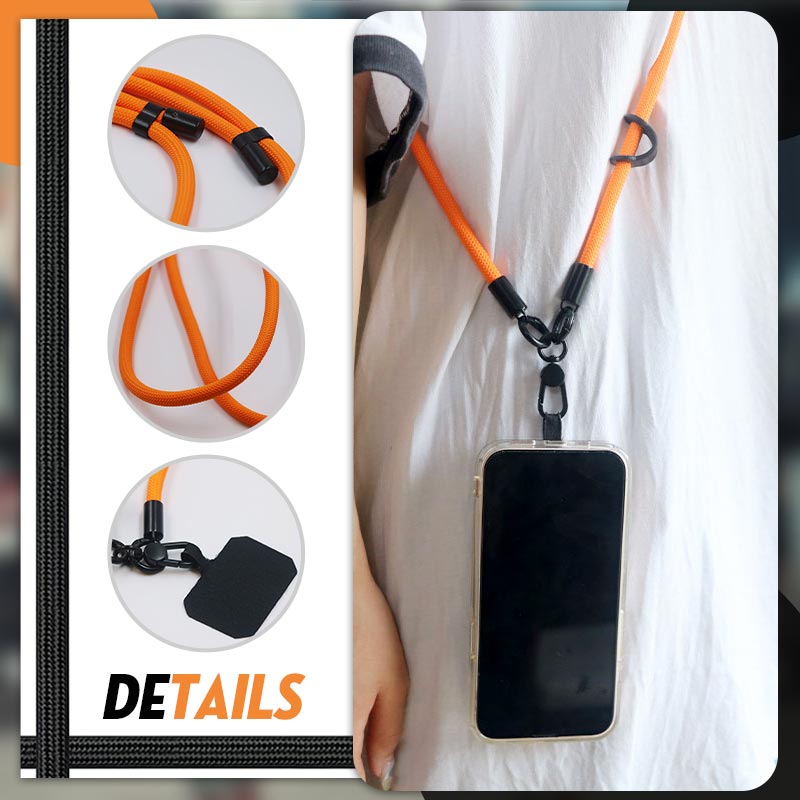Adjustable Anti-Lost Mobile Phone Lanyard