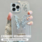Handyhülle mit Schmetterlingsständer/Butterfly stand mobile phone case