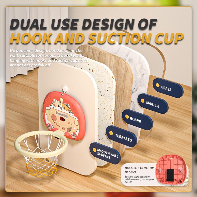 Indoor Hanging Scoring Children'S Basketball Hoop