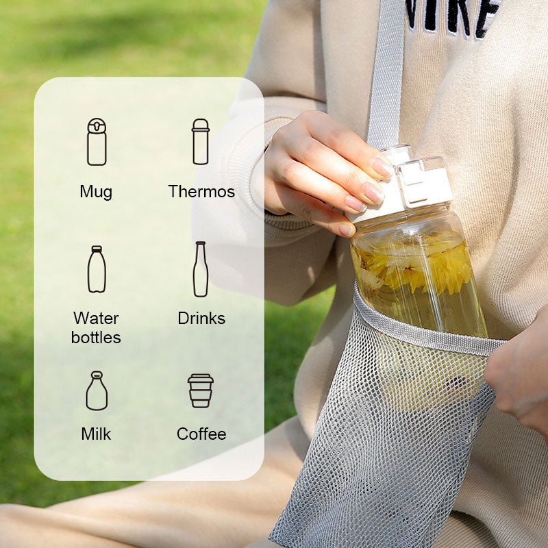 Outdoor Portable Beverage Bottle Water Cup Bag