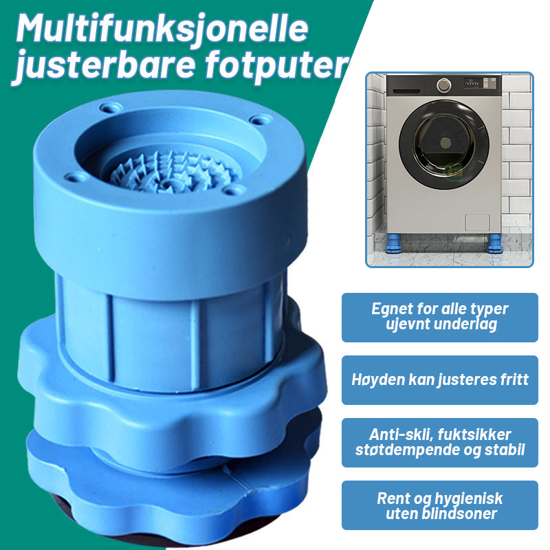 Vaskemaskin Justerbare Fotputer/Washing machine plus high foot mat