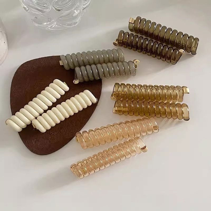 Telephone Cord Hair Tie（2pcs)