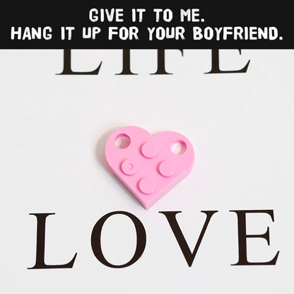 Love Building Blocks Keychain