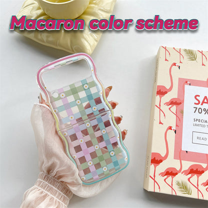 Daisy Wavy Edge Foldable Phone Case