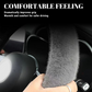 Plush Car Steering Wheel Cover