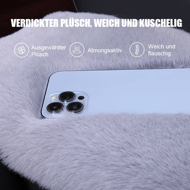 Nachgeahmter Rex-Kaninchen-Plüschbezug Für Die Mittelarmlehne Des Autos/Car Armrest Plush Cover