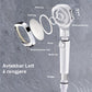 4-modus håndholdt trykkdusjhode med pausebryter/4-Mode Handheld Pressure Shower Head With Pause Switch