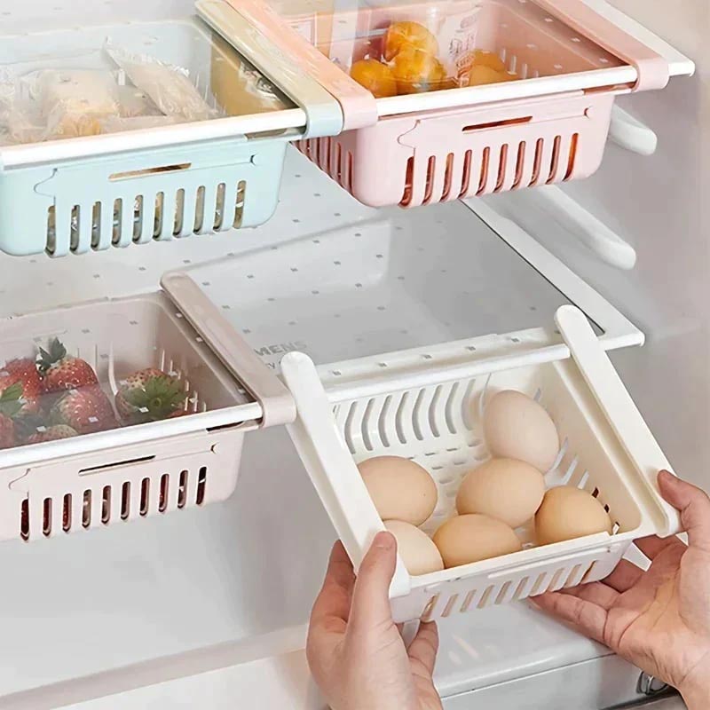 Aufbewahrungsregal für Kühlschrank / Fridge storage rack
