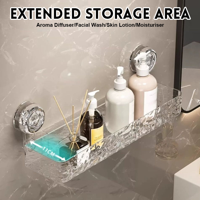 Suction Cup High-End Washbasin Storage Rack