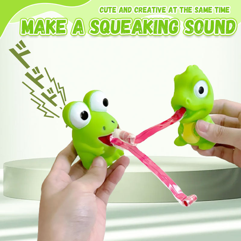 Creative Tongue-sticking-out Frog Squishy Toy