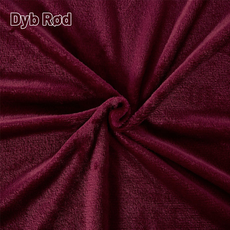 🎁Dobbeltlags Fortykket Lammeuldstæppe