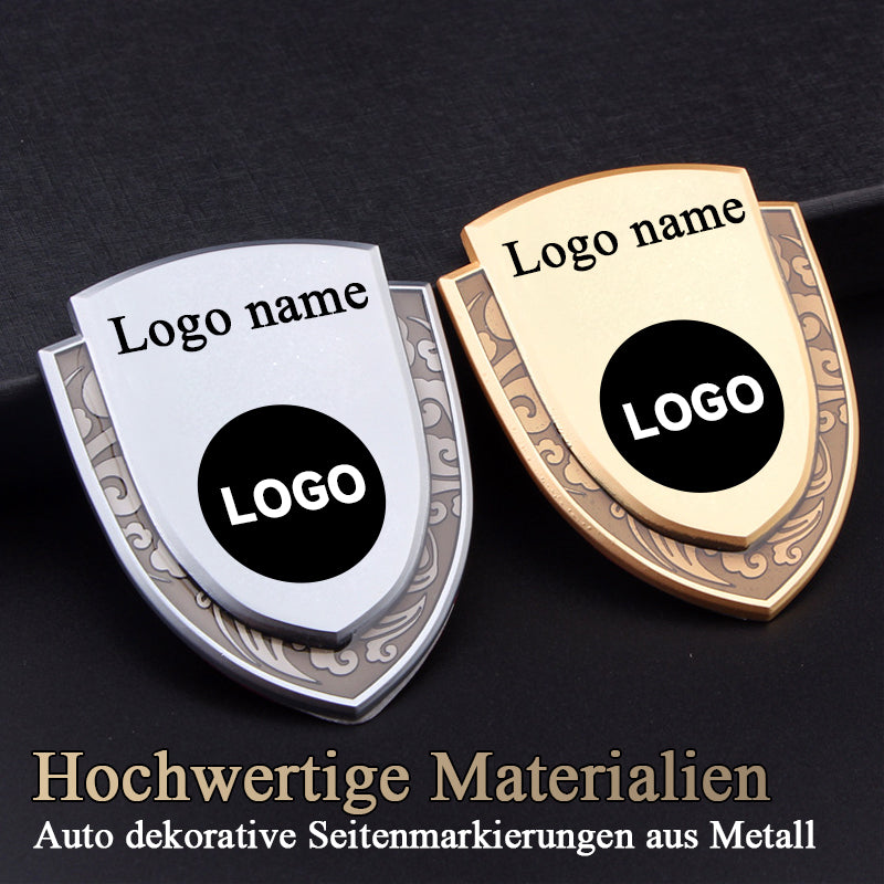 Auto dekorative Seitenmarkierungen aus Metall/car decorative metal side markers