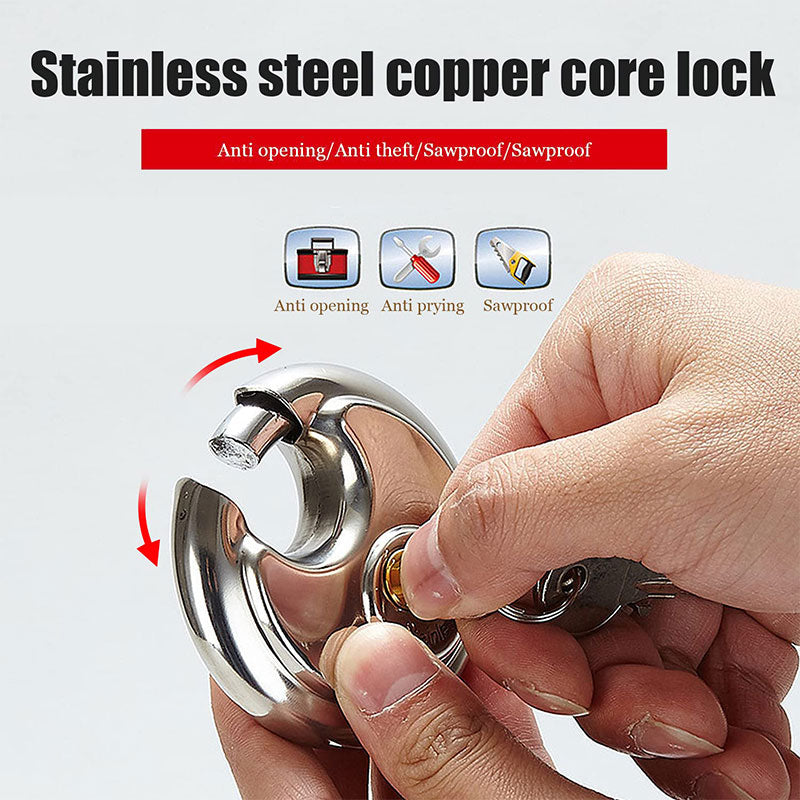 Horizontal Open Round Cake Lock