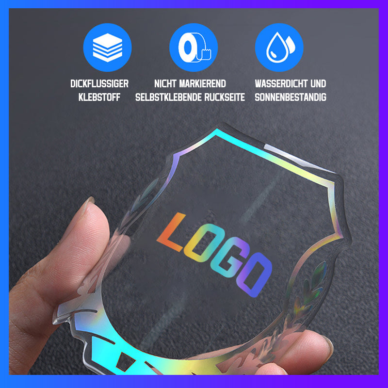 Galvanische Autoaufkleberdekoration