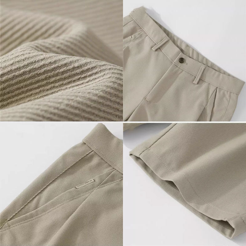 Men'S Straight Suit Shorts